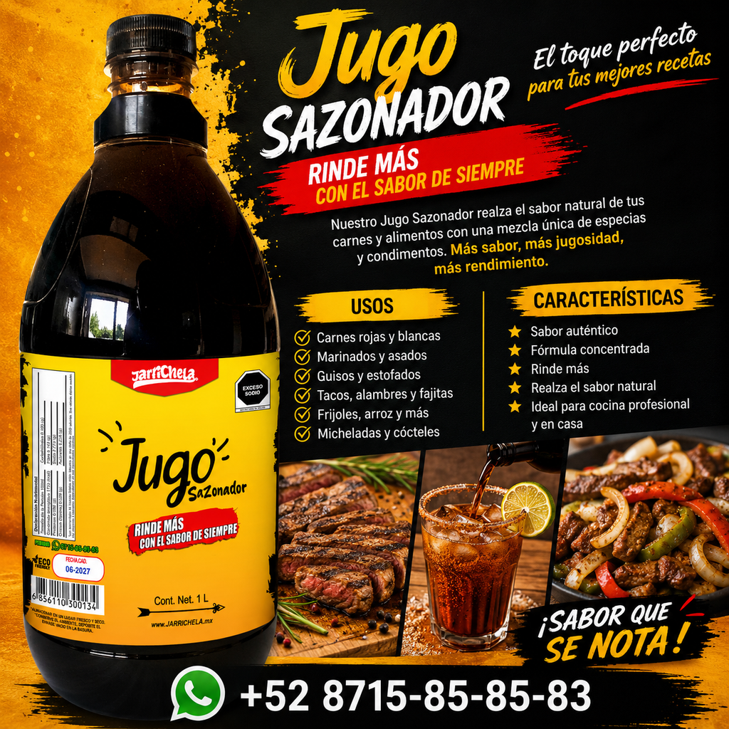 Jugo Sazonador Tipo Maggy 200 ML