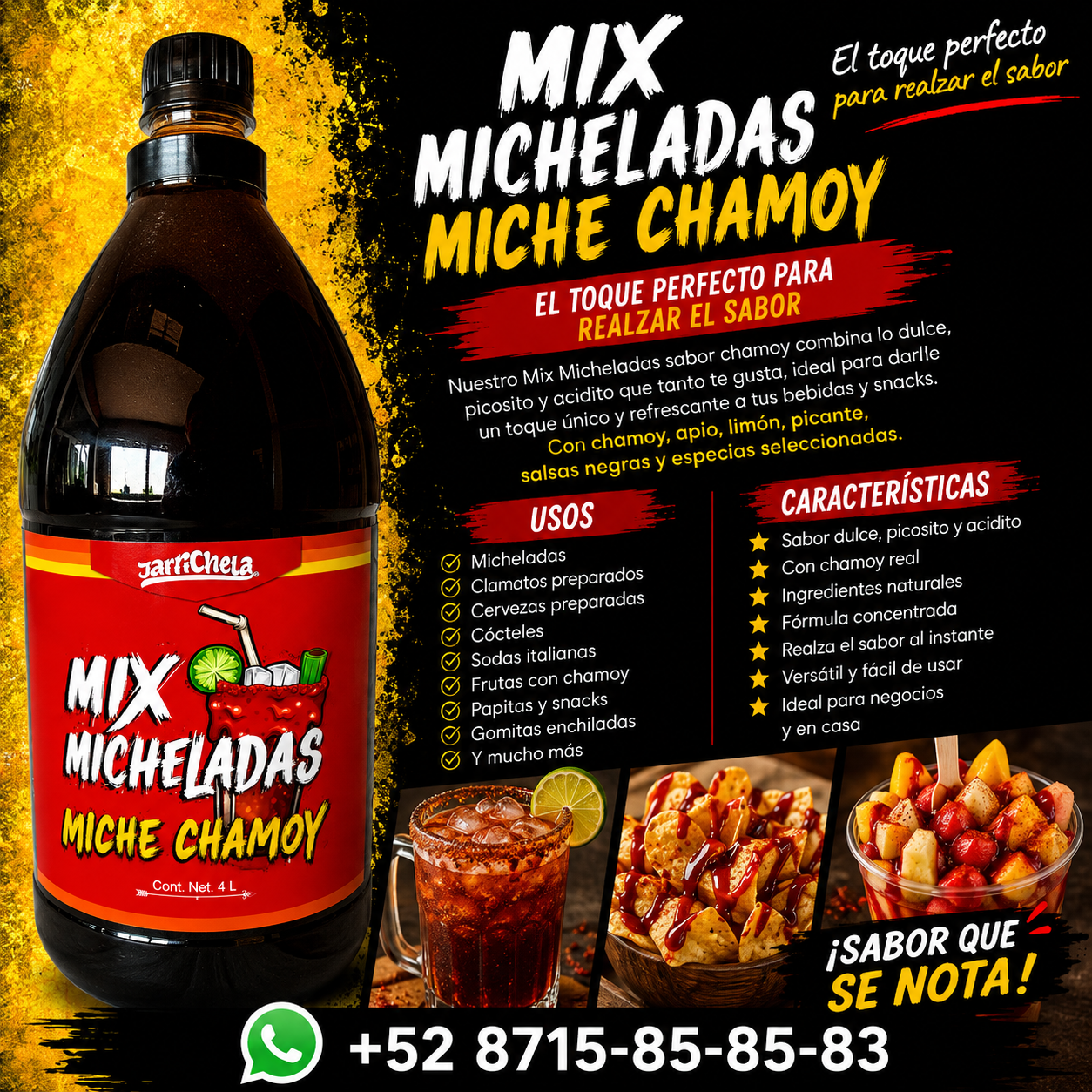 Michelador CHAMOY 2 lts