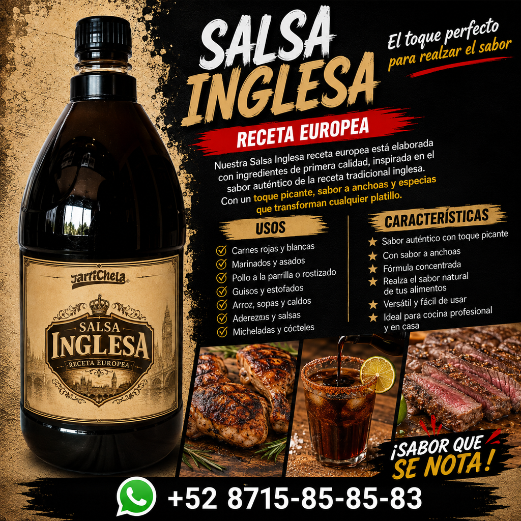 Salsa Inglesa Estilo EUROPEO 200 ml